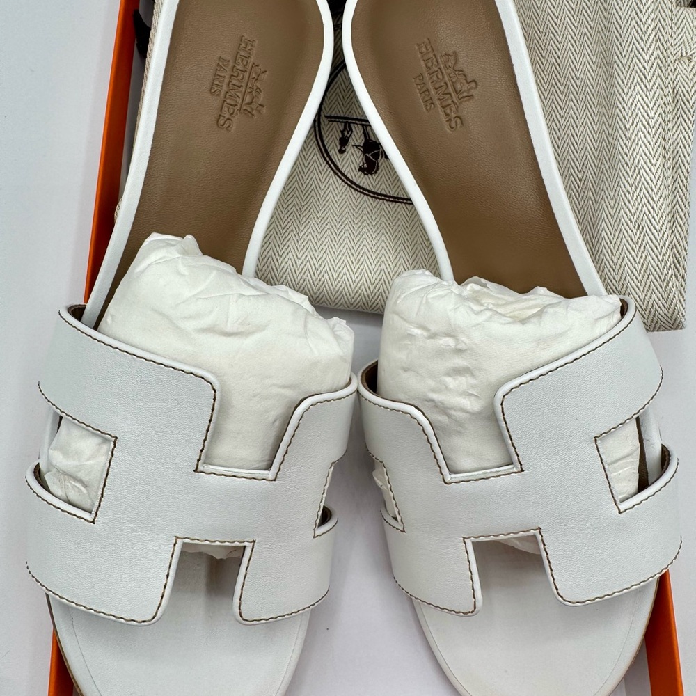 💞Authentic💞 Hermes Oasis Sandals - Brand New - Picture 7 of 7